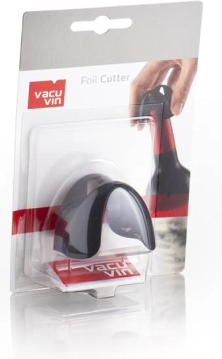 Capsule-snijder ('Omhulselsnijder') Voor Wijnfles - Vacuvin -Zwart 7 Capsule-snijder ('Omhulselsnijder') Voor Wijnfles - Vacuvin -Zwart - Afbeelding 7