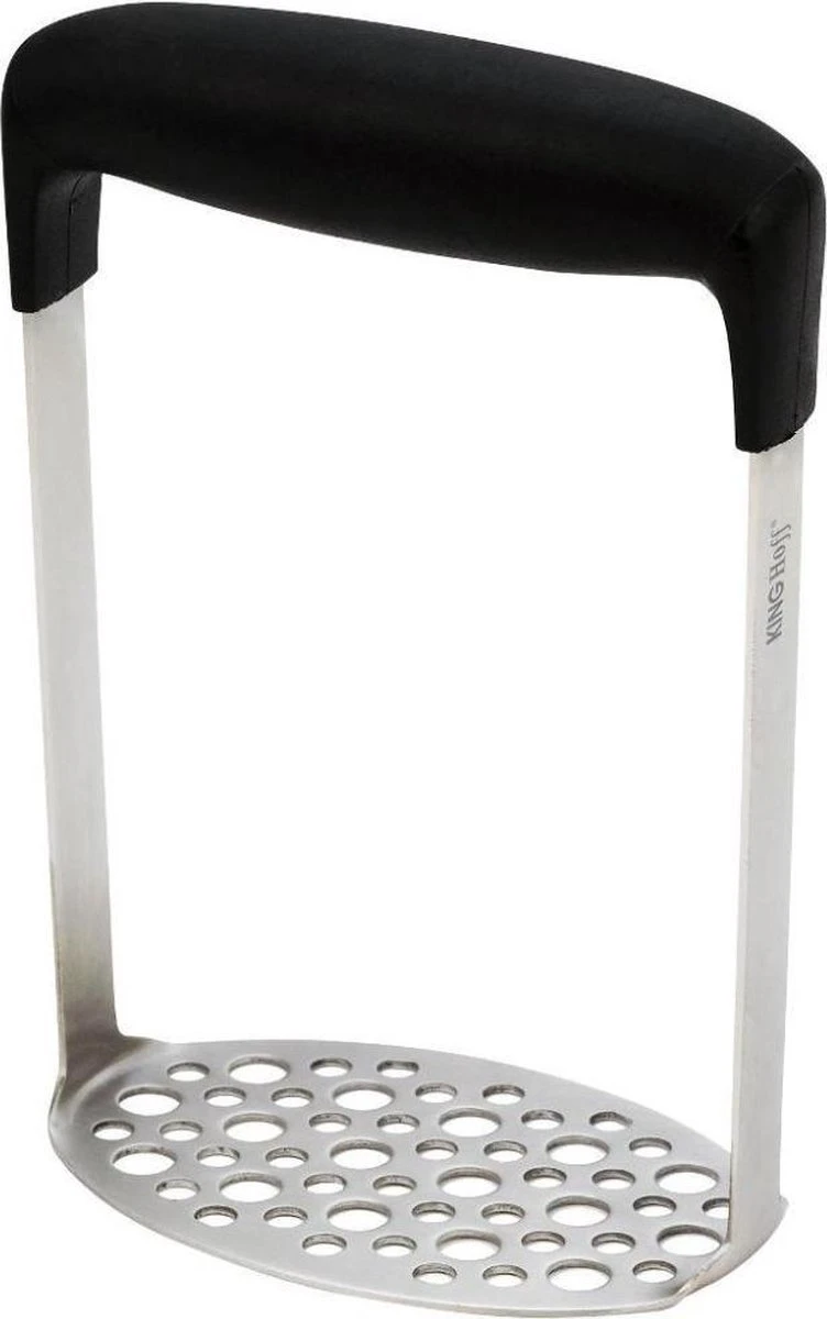 Kinghoff Professionele Pureestamper - Stamppot Stamper - Aardappelstamper Met Comfortabele, Ergonomische Anti-slip Handgreep - Vaatwasserbestendig 1 Kinghoff Professionele Pureestamper - Stamppot Stamper - Aardappelstamper Met Comfortabele, Ergonomische Anti-slip Handgreep - Vaatwasserbestendig