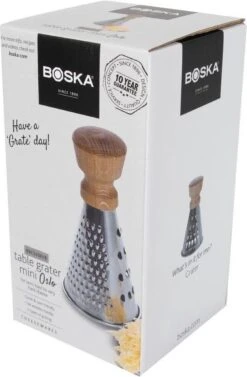 Boska Tafelrasp Mini Oslo - Kaasrasp - Met 3 Snijvlakken - Bruin/Zilver 17 Boska Tafelrasp Mini Oslo - Kaasrasp - Met 3 Snijvlakken - Bruin/Zilver -Kookgerei Koning Verkoop 787x1200 4