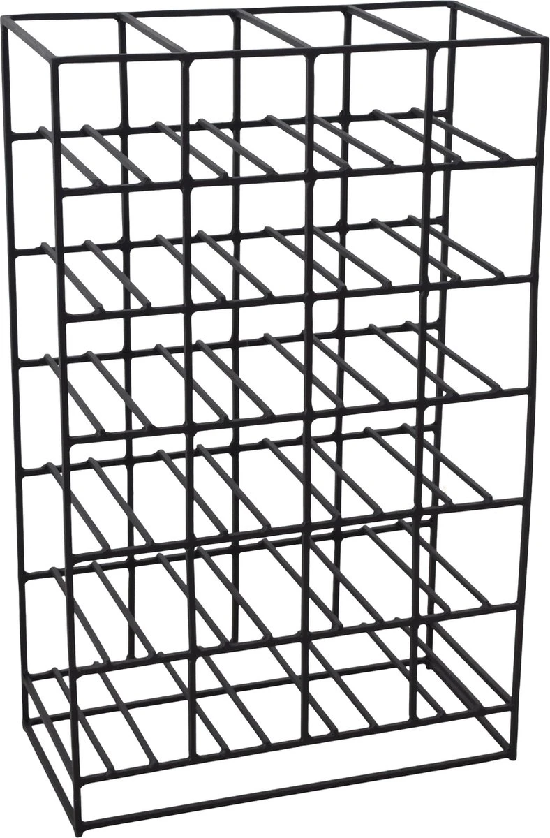 LOFT42 - Pinot Metalen Wijnrek Zwart - 24 Flessen - 20x60x41 1 LOFT42 - Pinot Metalen Wijnrek Zwart - 24 Flessen - 20x60x41
