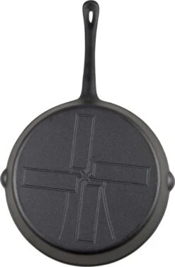 The Windmill Koekenpan Skillet Maxi 26 Cm Gietijzer Zwart -Kookgerei Koning Verkoop 789x1200 3