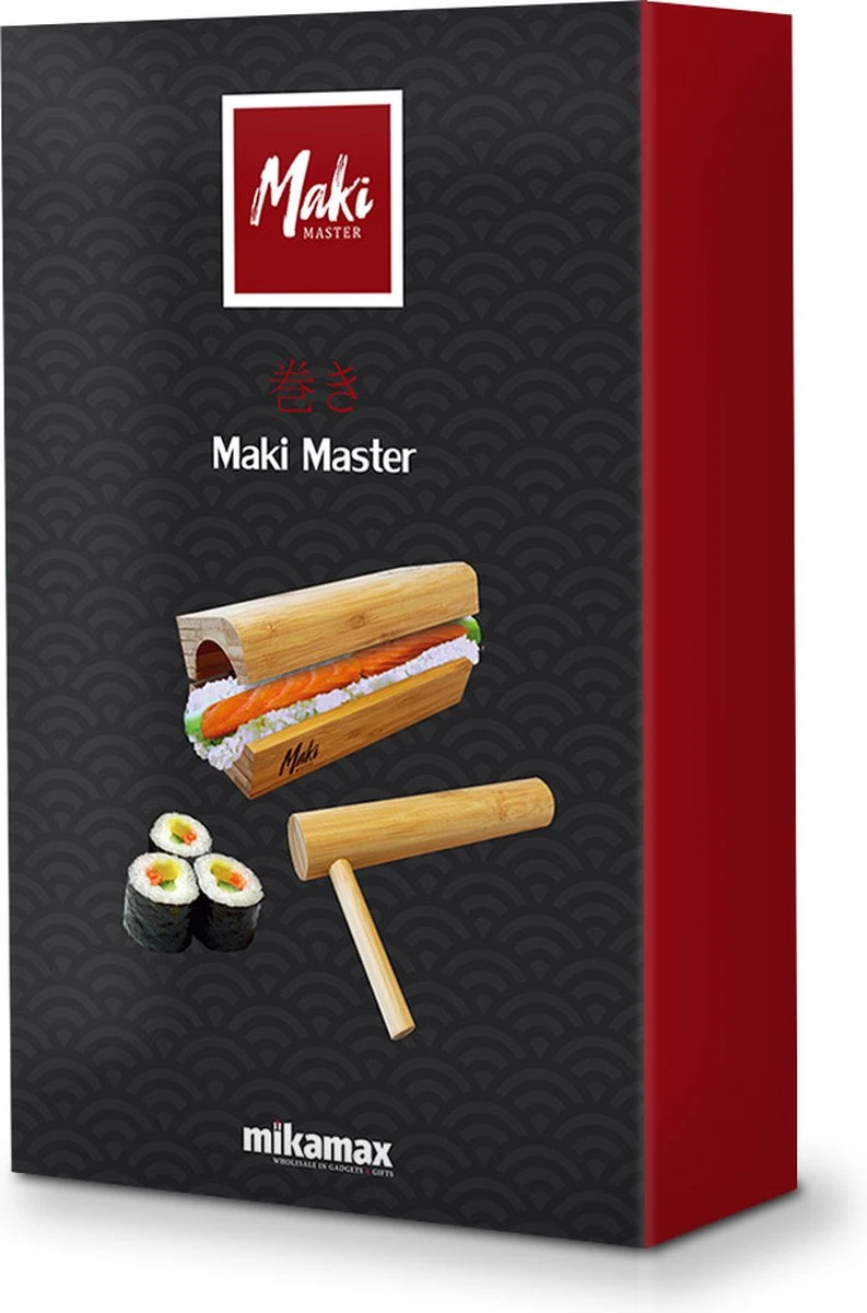MikaMax Sushi Maker - Sushi Set - Sushi Bazooka - Sushi Machine - Bamboe 6 MikaMax Sushi Maker - Sushi Set - Sushi Bazooka - Sushi Machine - Bamboe - Afbeelding 6