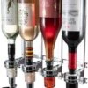 Merkloos Bardispenser - Drankdispenser -Muurdispenser - Bar - Shottapper- Dranktapper - Shotjes - Bar Butler Voor 4 Flessen