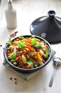 Emile Henry Tajine - Ø32 Cm - Fusain -Kookgerei Koning Verkoop 796x1200 6