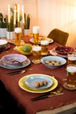 Tavola - Diepe Borden - Kleurrijk - Ø21cm - (6 Stuks) 13 Tavola - Diepe Borden - Kleurrijk - Ø21cm - (6 Stuks) -Kookgerei Koning Verkoop 799x1200 13