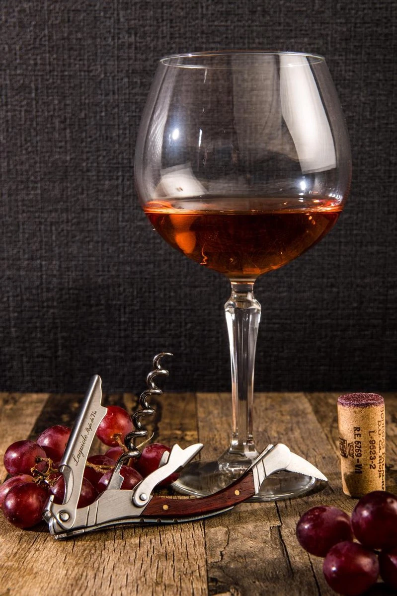 Laguiole Style De Vie Kurkentrekker - In Giftbox - Rozenhout 7 Laguiole Style De Vie Kurkentrekker - In Giftbox - Rozenhout - Afbeelding 7