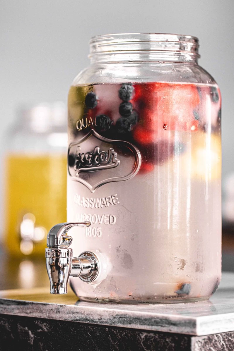 Sareva Drankdispenser - Met Houder - 2 X 3 Liter 10 Sareva Drankdispenser - Met Houder - 2 X 3 Liter - Afbeelding 10