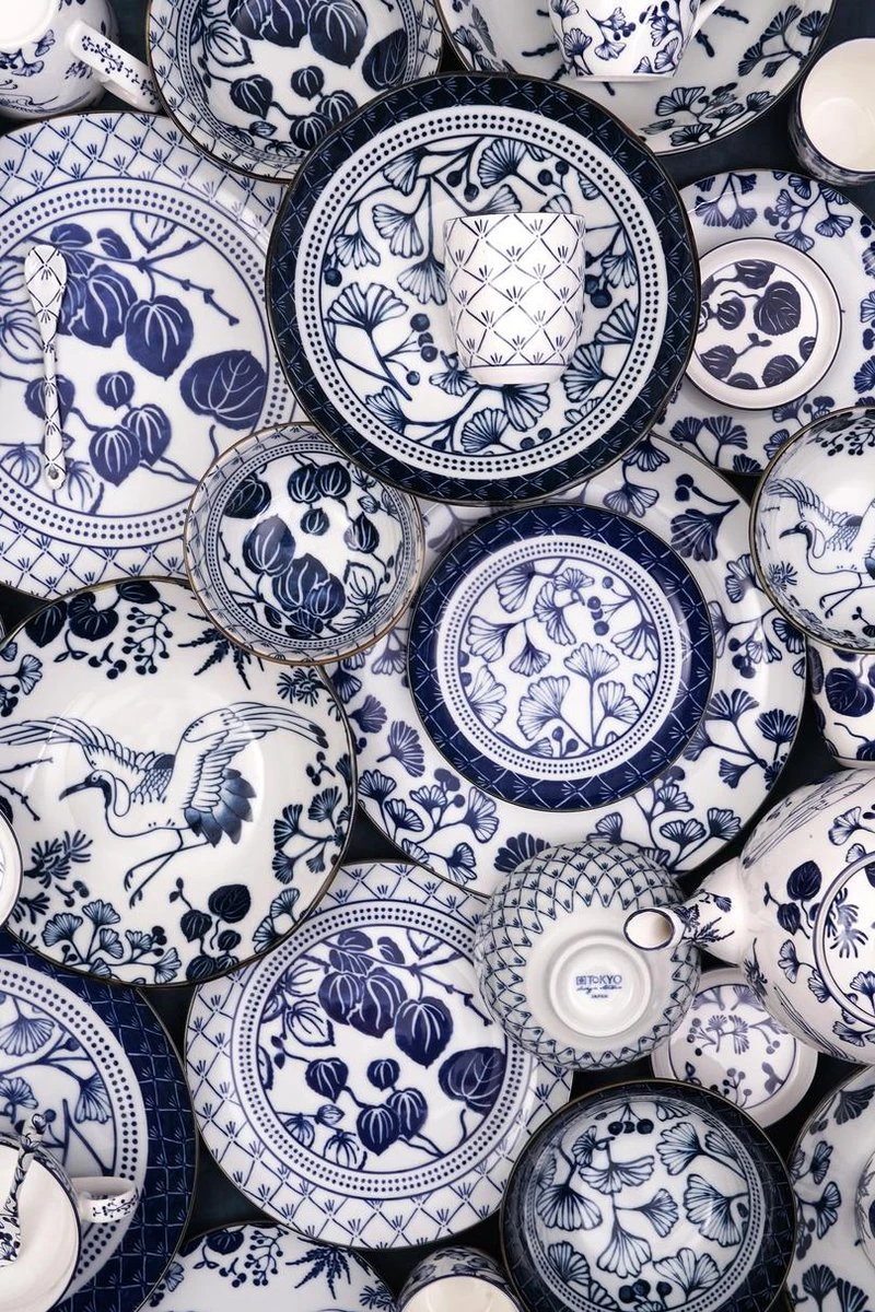 Tokyo Design Studio - Flora Japonica Tayo Bowl Set 4pcs 14.8x7cm 500ml 2 Tokyo Design Studio - Flora Japonica Tayo Bowl Set 4pcs 14.8x7cm 500ml - Afbeelding 2