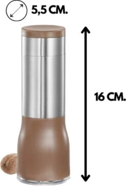 Tescoma - Nootmuskaatmolen GrandChef – Nootmuskaatrasp - RVS – Verse Nootmuskaat Bereiden – Kruiden Molen -Kookgerei Koning Verkoop 811x1200 2