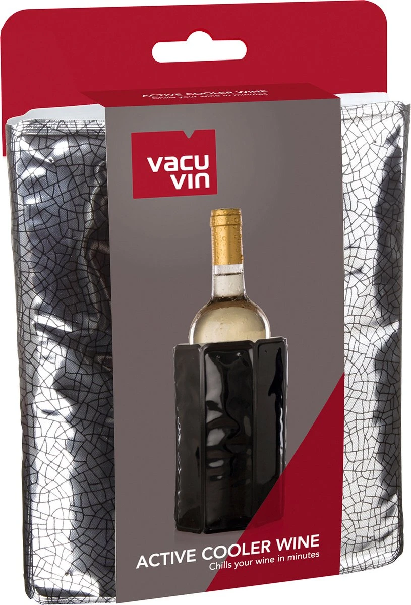 VacuVin Rapid Ice Wijnkoeler - Zilver 7 VacuVin Rapid Ice Wijnkoeler - Zilver - Afbeelding 7