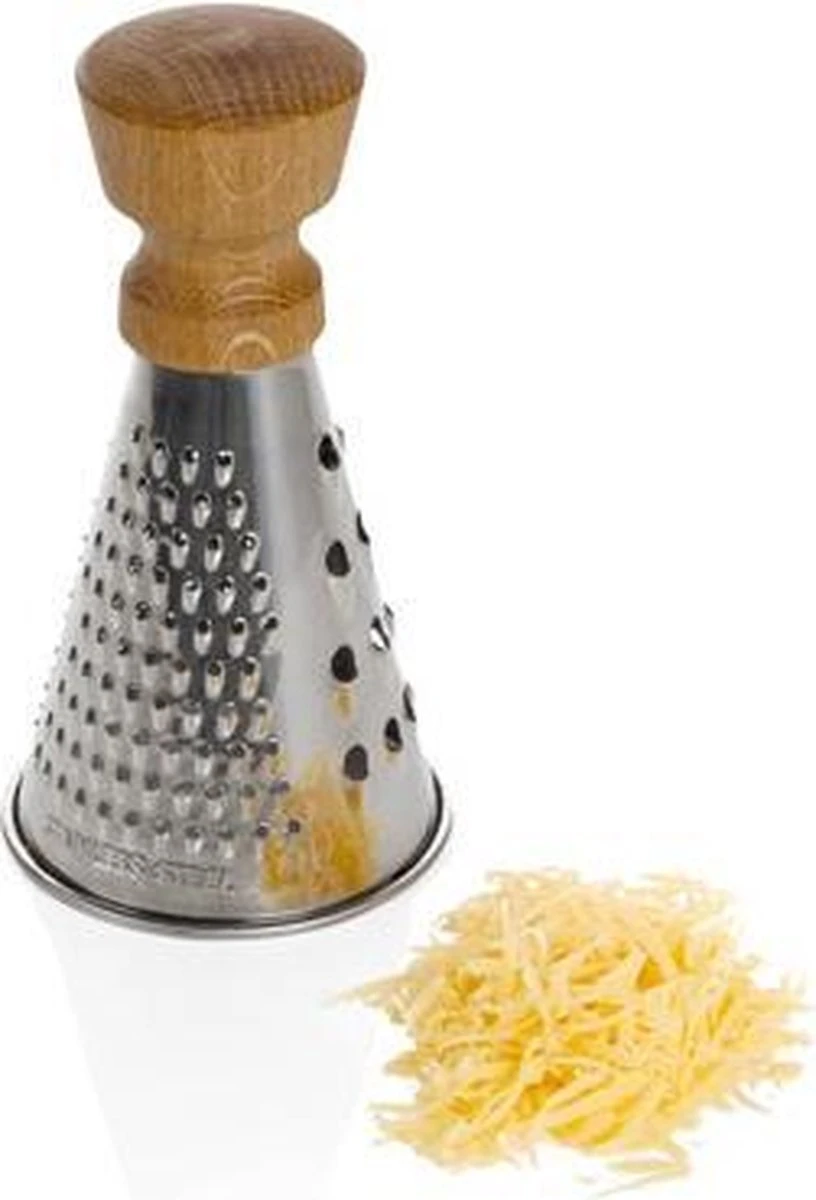 Boska Tafelrasp Mini Oslo - Kaasrasp - Met 3 Snijvlakken - Bruin/Zilver 10 Boska Tafelrasp Mini Oslo - Kaasrasp - Met 3 Snijvlakken - Bruin/Zilver - Afbeelding 10