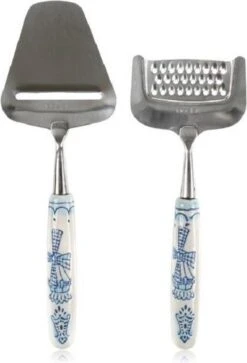 Boska Kaasset Delfts Blauw - Kaasschaaf - Kaasrasp - Kaasschaaf Voor Alle Soorten Kaas - Hollands Cadeau - Cadeauset - Giftset - Cadeautips - Keukengerei - Keuken Accessoires - 10 Jaar Garantie -Kookgerei Koning Verkoop 817x1200 1