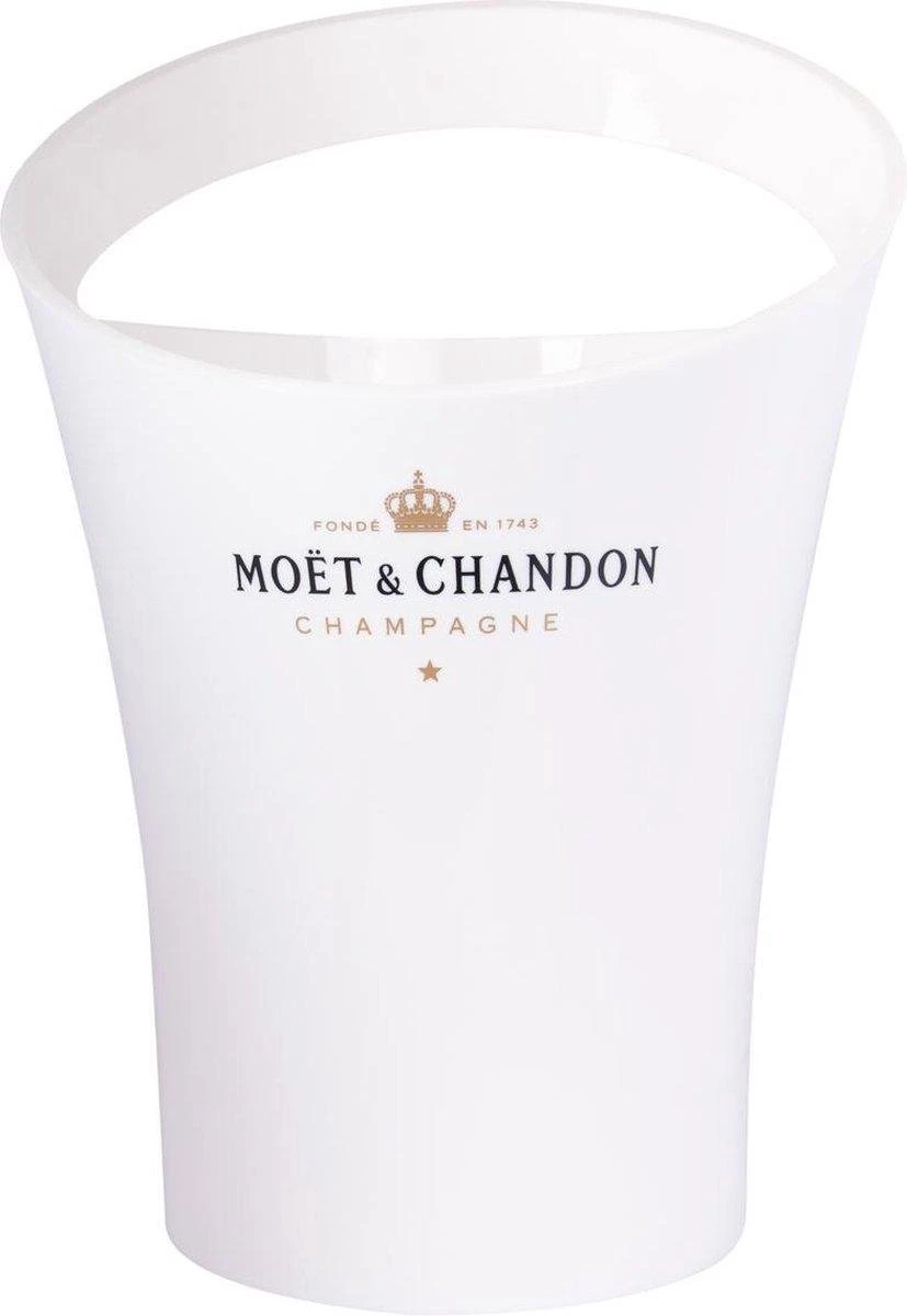 Moët & Chandon Ice Imperial Wijnkoeler Incl. 2 Glazen | Ice Bucket Inclusief 2 Witte Glazen | Luxe Wijnkoeler En Champagneglas | Ijsemmer En Champagneglas | 4 Moët & Chandon Ice Imperial Wijnkoeler Incl. 2 Glazen | Ice Bucket Inclusief 2 Witte Glazen | Luxe Wijnkoeler En Champagneglas | Ijsemmer En Champagneglas | - Afbeelding 4
