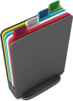 Joseph Joseph JosephJoseph - Index - Mini - Snijplank In Houder - Set Van 5 Stuks - Zilver -Kookgerei Koning Verkoop 864x1200 8