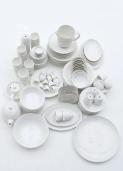 Vtwonen 4 Koffiekopjes Met Schoteltjes - Wit - Porselein - 100ml -Kookgerei Koning Verkoop 866x1200 2