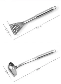 Merkloos Keukenset Kookgerei - Keukengerei Set - 12-delig - Able & Borret -Kookgerei Koning Verkoop 868x1200