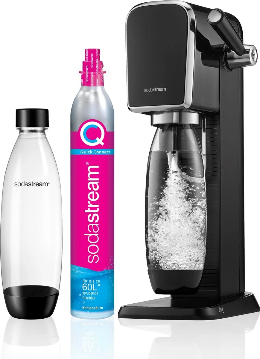 SodaStream ART - Zwart- Incl Quick Connect Koolzuurcilinder 12 SodaStream ART - Zwart- Incl Quick Connect Koolzuurcilinder - Afbeelding 12