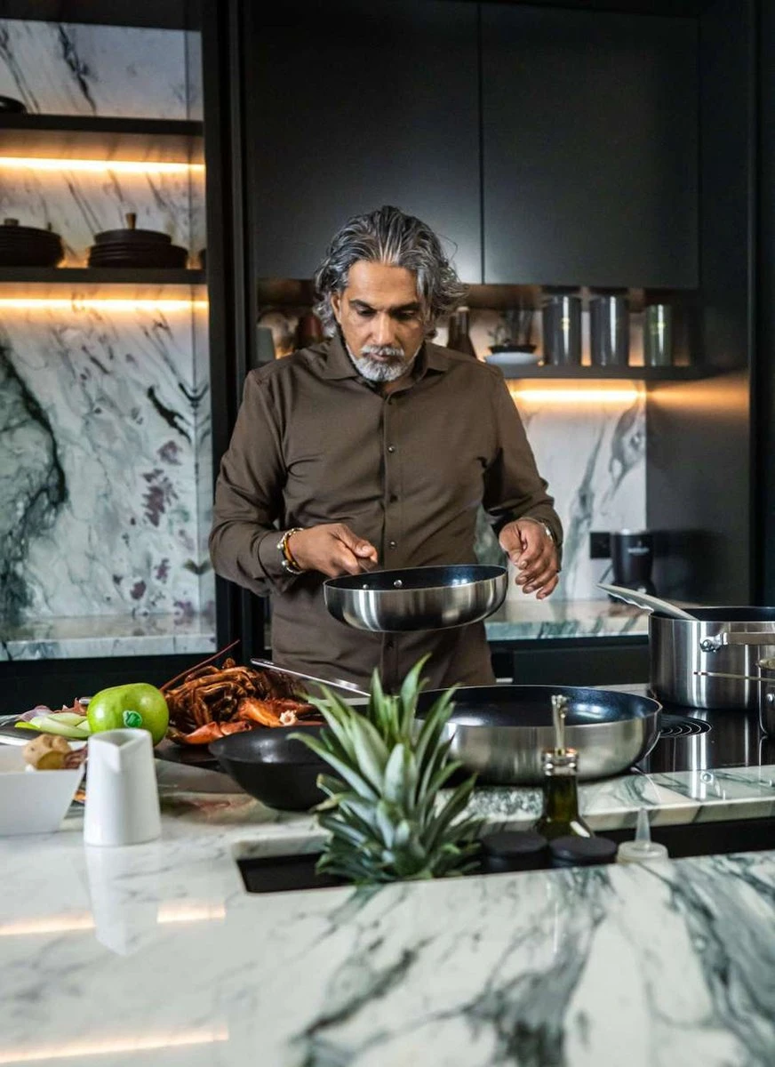 Soenil By ISENVI - Koekenpan Inductie - 24 CM - Keramische Pan - RVS Handgreep 6 Soenil By ISENVI - Koekenpan Inductie - 24 CM - Keramische Pan - RVS Handgreep - Afbeelding 6