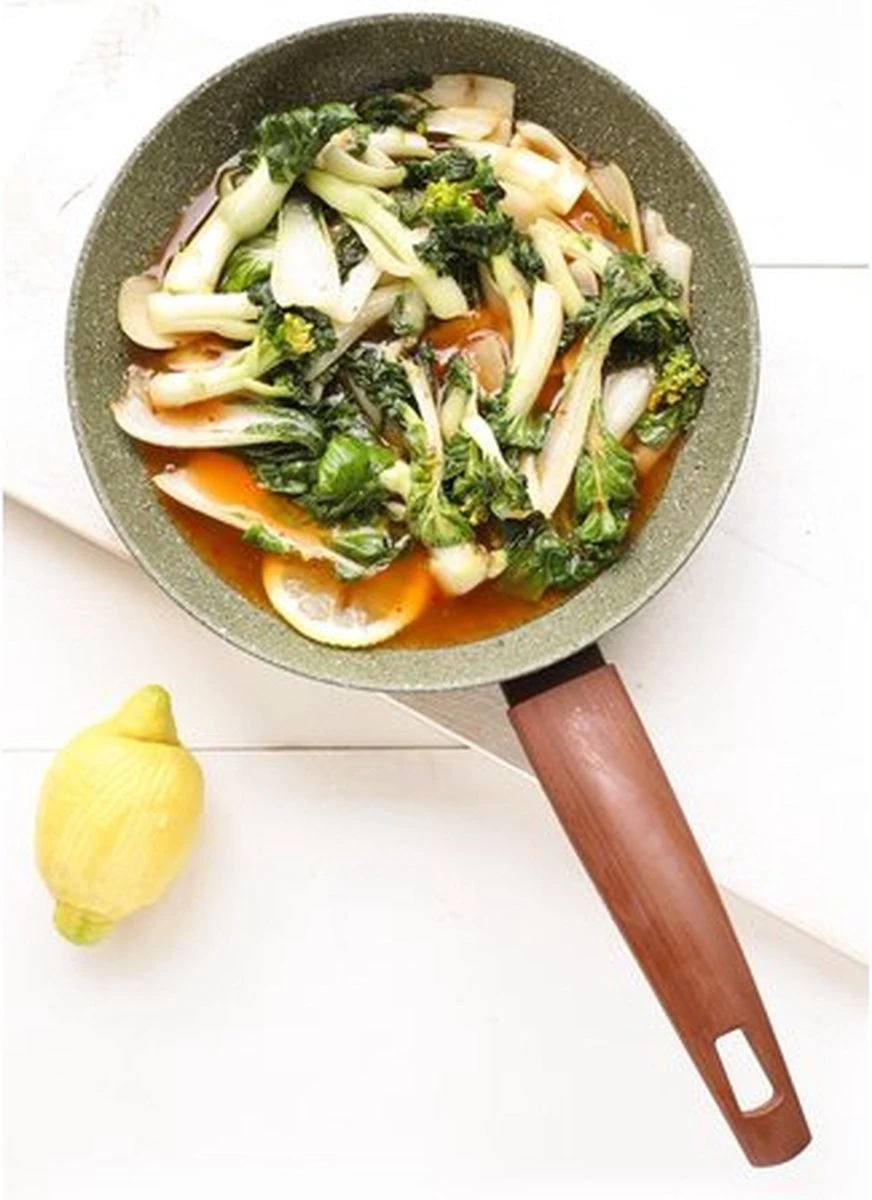 TVS Natura Induction Wokpan - Wok 28 Cm 2 TVS Natura Induction Wokpan - Wok 28 Cm - Afbeelding 2