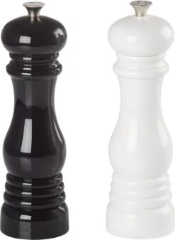 Le Creuset Peper- En Zoutset Zwart Wit 21 Cm