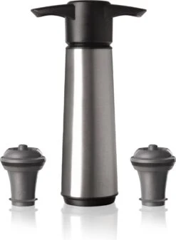 WineSaver Gift Pack Deluxe RVS - Vacuvin -Kookgerei Koning Verkoop 879x1200 5