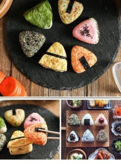 Onigiri Suhsi Mal - Sushi Vorm - Sushi Maker Onigiri - Sushi Maken Incl. 2 Pack - 1 Lepel -Extra Bonus 12 Zakken&Stickers -Kookgerei Koning Verkoop 883x1200 6