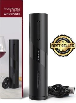 Bondoo - Elektrische Kurkentrekker Oplaadbaar - Inclusief Foliesnijder