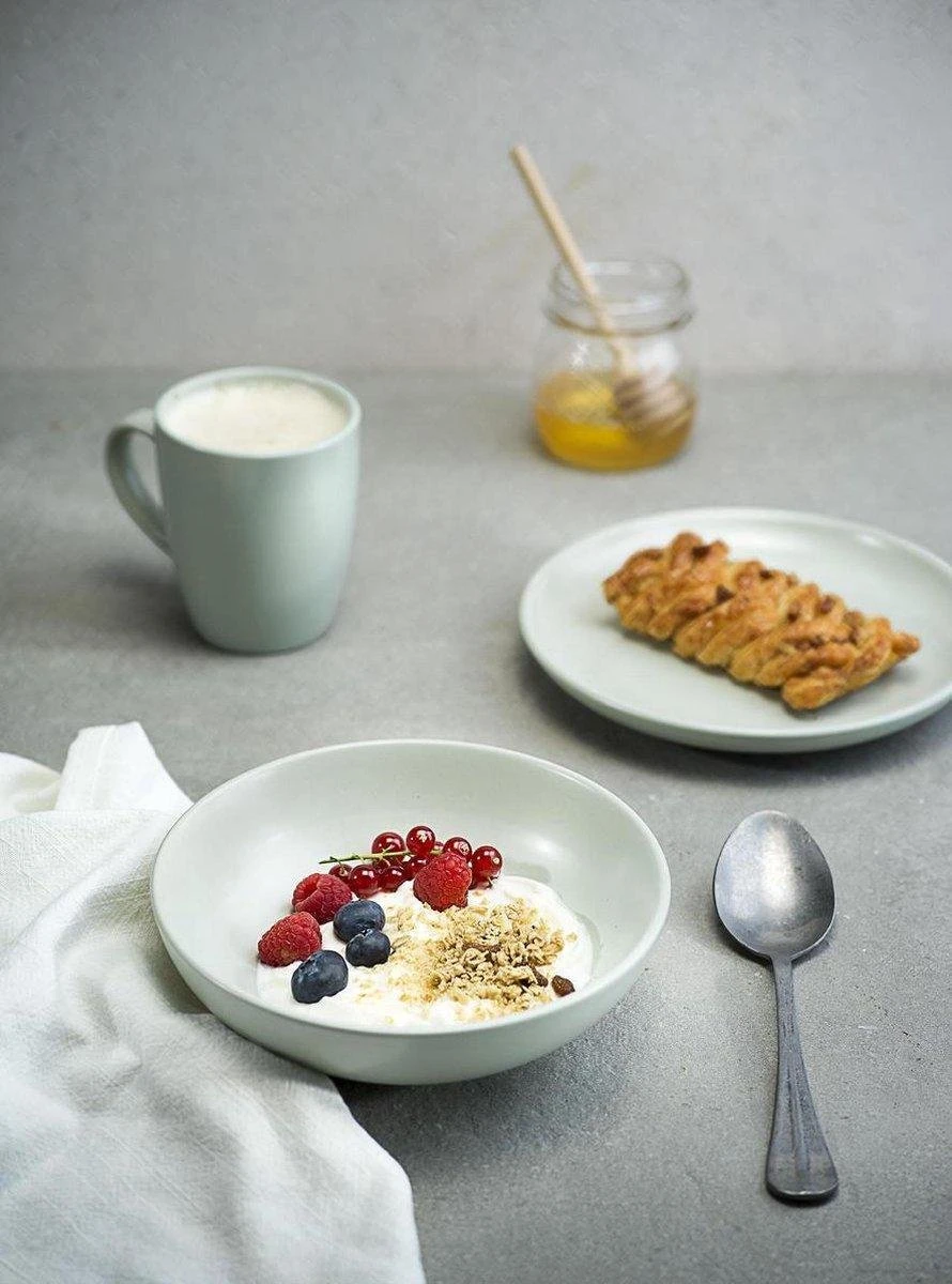 Cosy&Trendy Viva Green Serviesset 16-Delig 2 Cosy&Trendy Viva Green Serviesset 16-Delig - Afbeelding 2