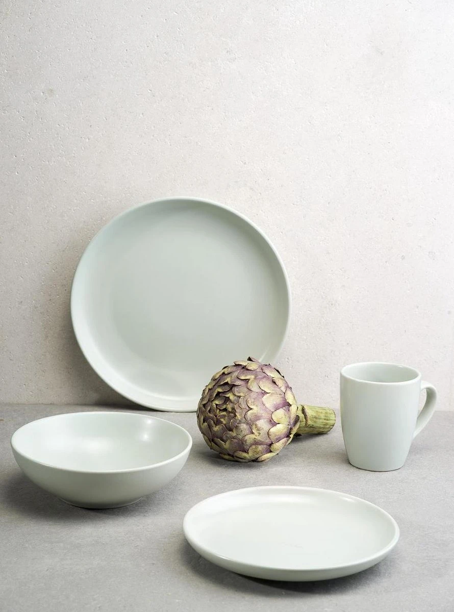 Cosy&Trendy Viva Green Serviesset 16-Delig 4 Cosy&Trendy Viva Green Serviesset 16-Delig - Afbeelding 4