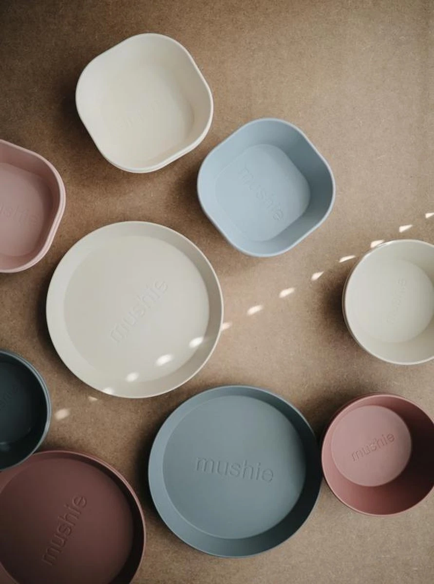 Siliconen Kommen - Mushie - Woodchuck - Set 2 5 Siliconen Kommen - Mushie - Woodchuck - Set 2 - Afbeelding 5