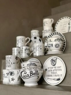 Blond Amsterdam - X Noir - Bord - I Licked - Ø 22 Cm -Kookgerei Koning Verkoop 899x1200 5