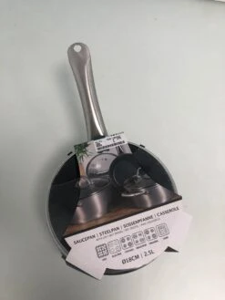 Excellent Houseware Steelpan -18 Cm - Zilver -Kookgerei Koning Verkoop 900x1200 72