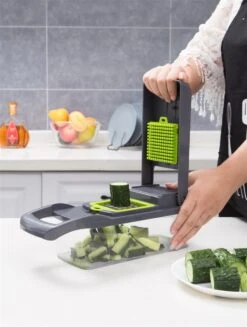 Merkloos Mandoline – Multifunctionele Groentesnijder – Nicer Dicer 10 Merkloos Mandoline – Multifunctionele Groentesnijder – Nicer Dicer -Kookgerei Koning Verkoop 907x1200 3