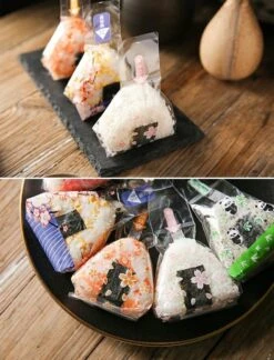 Onigiri Suhsi Mal - Sushi Vorm - Sushi Maker Onigiri - Sushi Maken Incl. 2 Pack - 1 Lepel -Extra Bonus 12 Zakken&Stickers -Kookgerei Koning Verkoop 914x1200 1