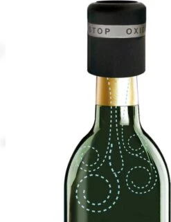 Pulltex Wijnstopper AntiOx - Zwart -Kookgerei Koning Verkoop 922x1200 5