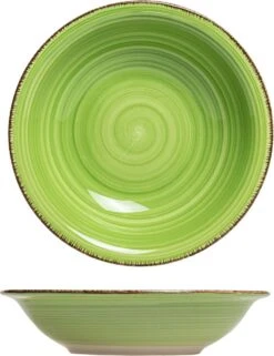 Studio Tavola Diepe Borden Summer Green ø 21 Cm - 6 Stuks 10 Studio Tavola Diepe Borden Summer Green ø 21 Cm - 6 Stuks -Kookgerei Koning Verkoop 923x1200 1