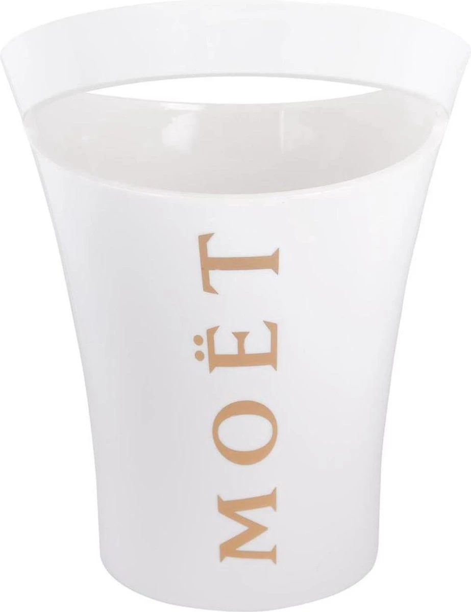 Moët & Chandon Ice Imperial Wijnkoeler Incl. 2 Glazen | Ice Bucket Inclusief 2 Witte Glazen | Luxe Wijnkoeler En Champagneglas | Ijsemmer En Champagneglas | 2 Moët & Chandon Ice Imperial Wijnkoeler Incl. 2 Glazen | Ice Bucket Inclusief 2 Witte Glazen | Luxe Wijnkoeler En Champagneglas | Ijsemmer En Champagneglas | - Afbeelding 2