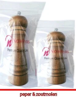 Peper En Zoutmolen Set Van Donker Eiken Hout -Kookgerei Koning Verkoop 940x1200 5