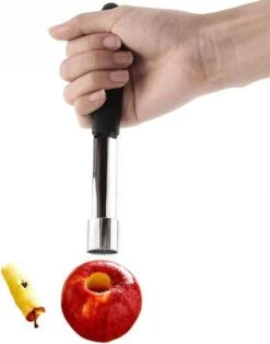Appelboor - Appelsnijder - Klokhuis Verwijderaar- Keukengerei- Met Ophangoog - 18cm -Kookgerei Koning Verkoop 945x1200 1
