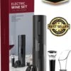 Elektrische Kurkentrekker Set - Wijnopener Werkt Op Batterijen - Wijnset