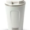 LaCardia Koffiebeker To Go Premium Wit – Thermosbeker – Theebeker – 380ML – Herbruikbaar