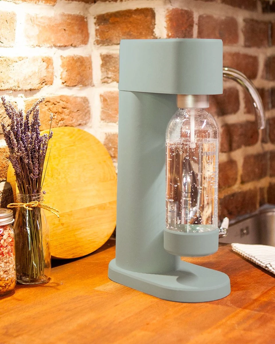 Mysoda Woody Pigeon - Bruiswatertoestel Gemaakt Van Ecologisch Biocomposiet - Incl CO2 Cilinder & Fles 6 Mysoda Woody Pigeon - Bruiswatertoestel Gemaakt Van Ecologisch Biocomposiet - Incl CO2 Cilinder & Fles - Afbeelding 6