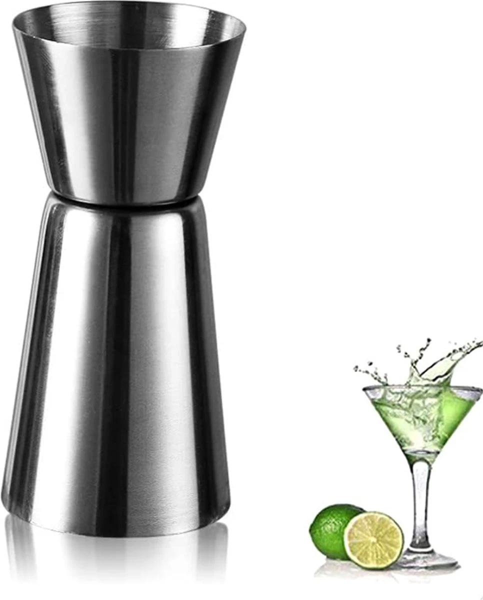 Merkloos Luxe Barmaatje 25/50 Ml - Bwa Commerce - Jigger - Maatbeker Cocktail - Drankmaatje - Cocktail Maatbeker - Maatschenker - Cocktailmaatje - Jigger Maatbekertje - Drank Maatbeker - Bar Butler - Gin Tonic 1 Merkloos Luxe Barmaatje 25/50 Ml - Bwa Commerce - Jigger - Maatbeker Cocktail - Drankmaatje - Cocktail Maatbeker - Maatschenker - Cocktailmaatje - Jigger Maatbekertje - Drank Maatbeker - Bar Butler - Gin Tonic