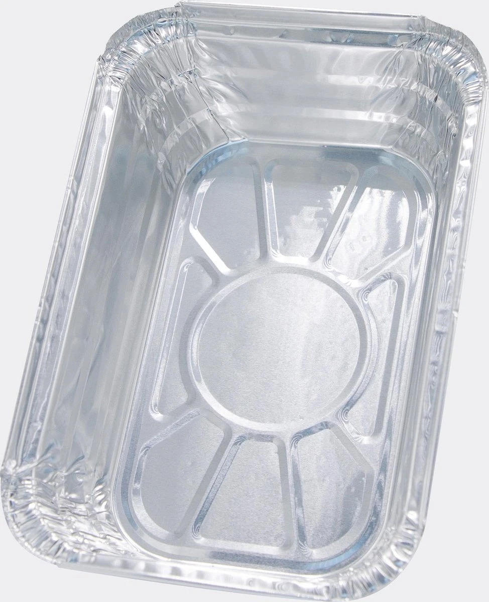 Merkloos Kapsalon Bakjes | Lasagne Bakjes | Aluminium Bakjes | 25 St. | 20 × 13,6 × 5,6cm 4 Merkloos Kapsalon Bakjes | Lasagne Bakjes | Aluminium Bakjes | 25 St. | 20 × 13,6 × 5,6cm - Afbeelding 4