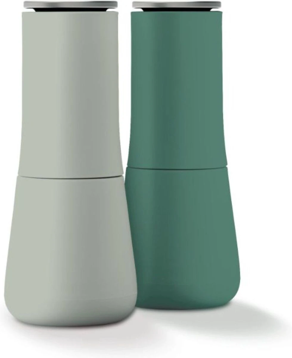 Zout- En Pepermolen, Groen, Set Van 2 Stuks - Joseph Joseph | Editions 1 Zout- En Pepermolen, Groen, Set Van 2 Stuks - Joseph Joseph | Editions