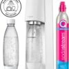 SODASTREAM TERRABILV - Witte TERRA-machine Pack 2 LV-flessen + 1 CQC-wisselcilinder