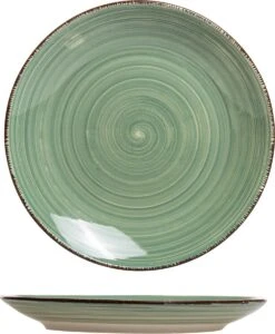 Ontbijtbord (6 Stuks) - Groene Tinten - 19cm - Aardewerk -Kookgerei Koning Verkoop 989x1200 1