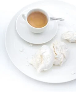 Vtwonen 4 Koffiekopjes Met Schoteltjes - Wit - Porselein - 100ml -Kookgerei Koning Verkoop 989x1200