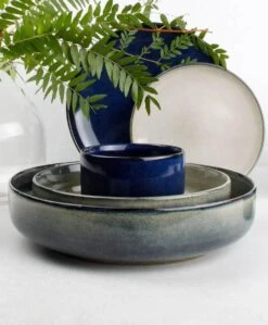 S&P MERIDIAN Diep Bord Ø 17,5cm Grijsgroen (set/4) 5 S&P MERIDIAN Diep Bord Ø 17,5cm Grijsgroen (set/4) -Kookgerei Koning Verkoop 990x1200 1